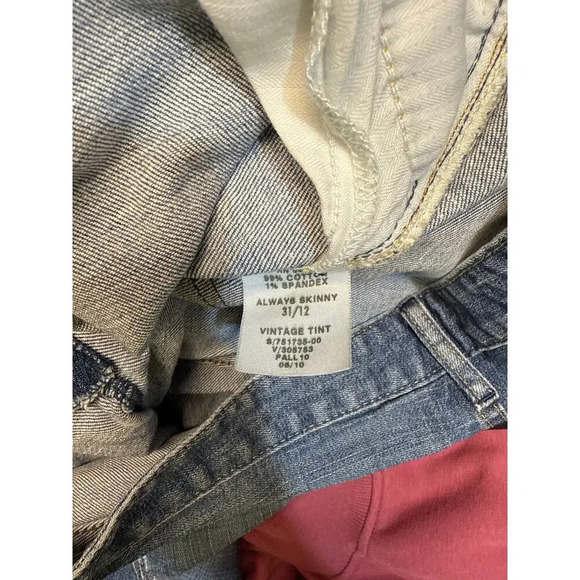 GAP DENIM JEANS SIZE 31/12 - Picture 5 of 5